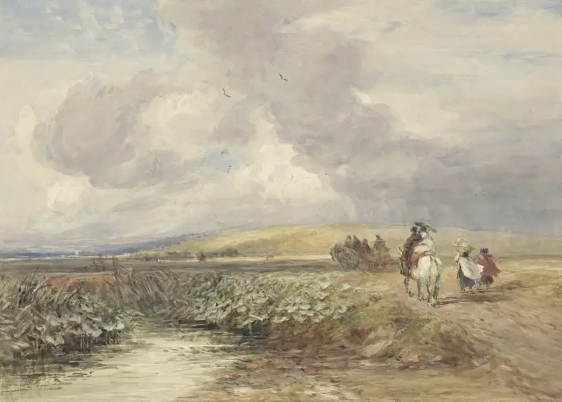Krajina s cestovateli, David Cox