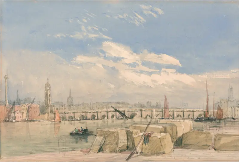 London Bridge, David Cox