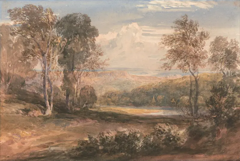 U řeky Wye, David Cox