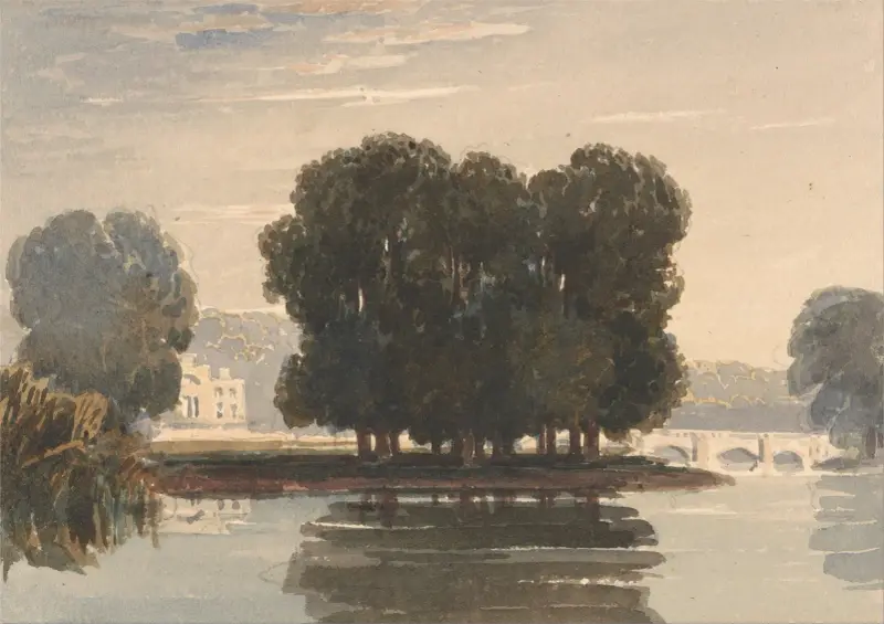 Richmond Bridge av David Cox