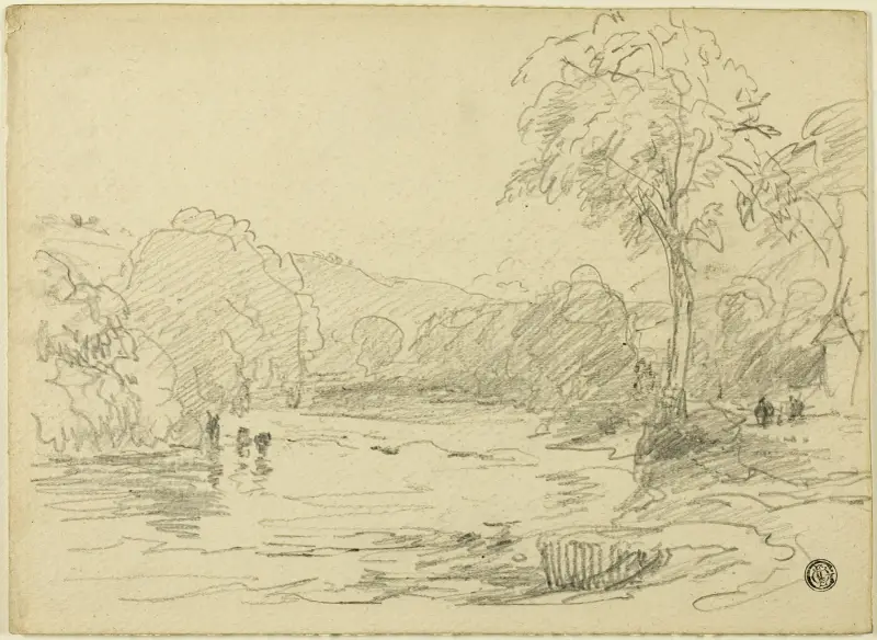 Flodvy av David Cox