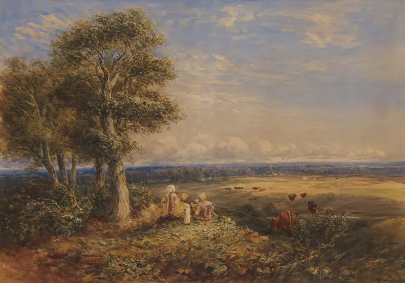 Die Lerche von David Cox