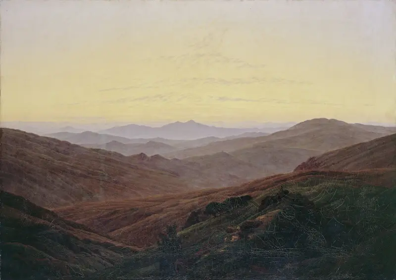 Karkonosze, Caspar David Friedrich