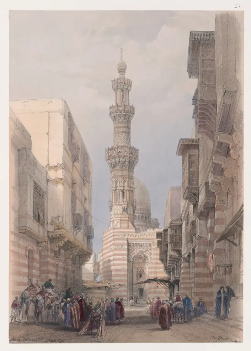 Bullack, Kairo. von David Roberts