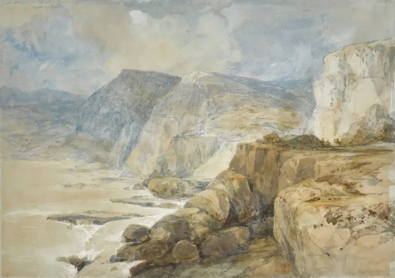 Cape Blanco, Lebanon av David Roberts