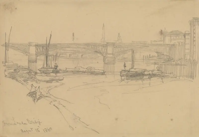 Von der London Bridge von David Roberts