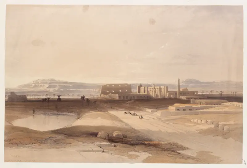 Karnak av David Roberts