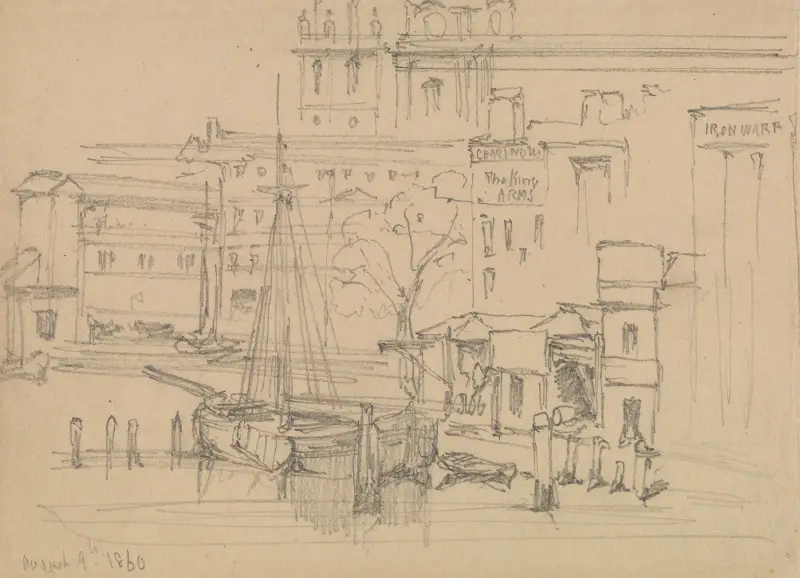 Auf der Themse von David Roberts