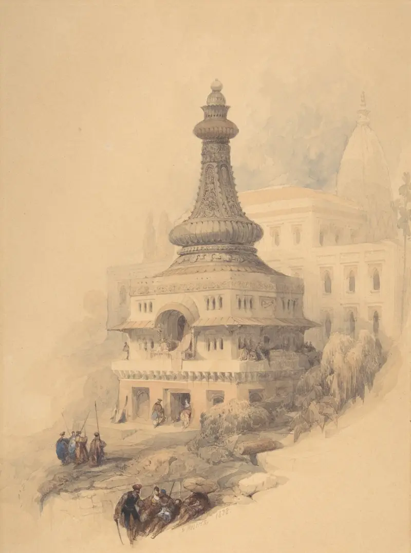 Oriental Scene av David Roberts