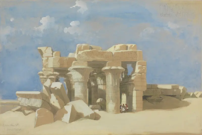 Vy över Kom Ombo av David Roberts