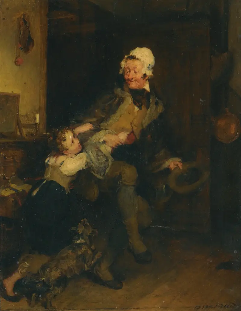Großmutters Haube von Sir David Wilkie