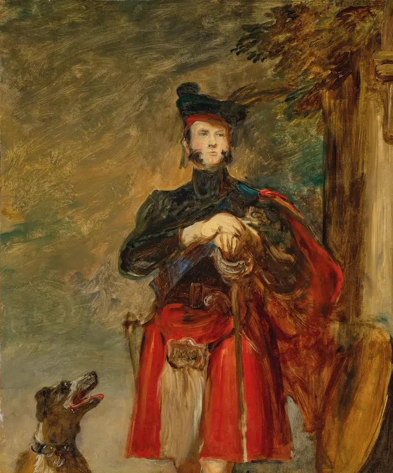 Prins Augustus Frederick, hertig av Sussex av Sir David Wilkie