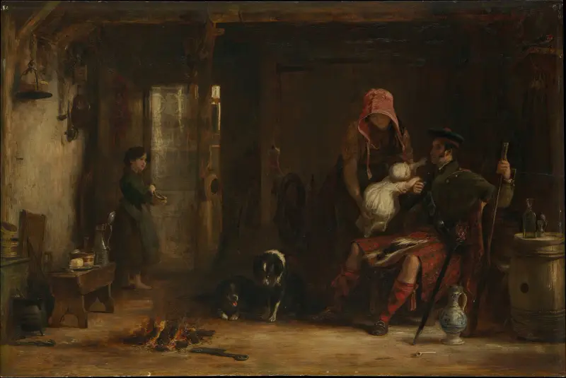 The Highland Family av Sir David Wilkie