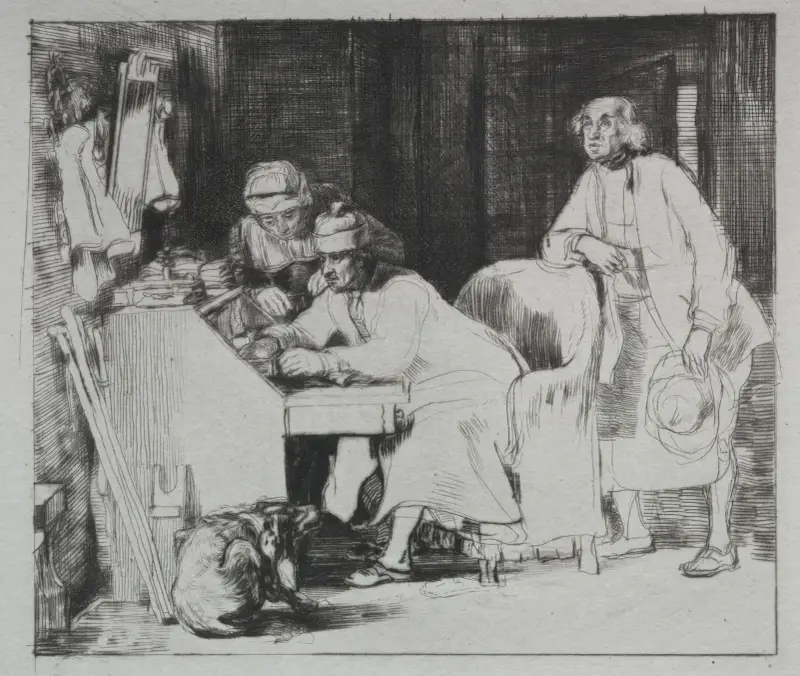 Zgubiony paragon, Sir David Wilkie