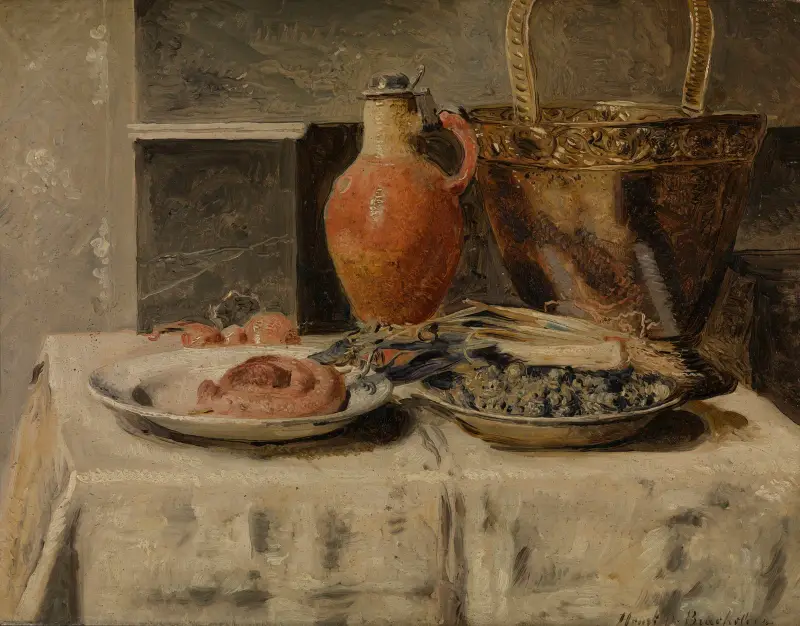 Still Life with Jar av Henri de Braekeleer