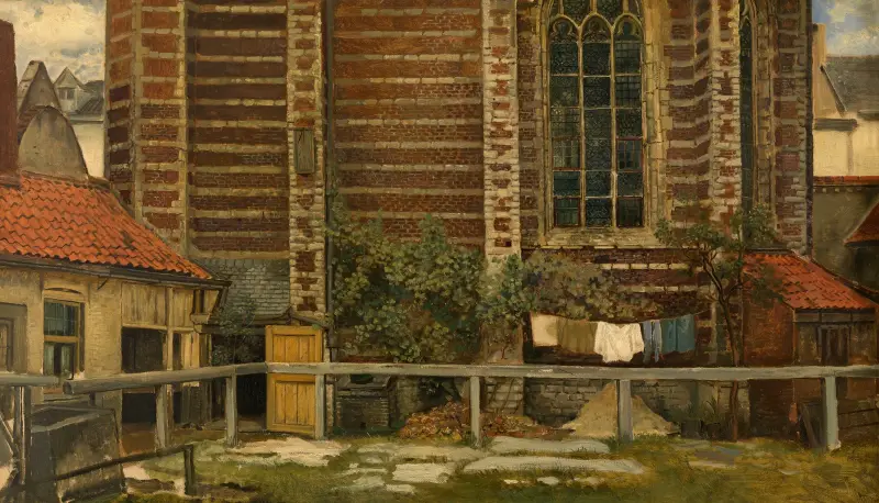Nådens kapell i Antwerpen av Henri de Braekeleer