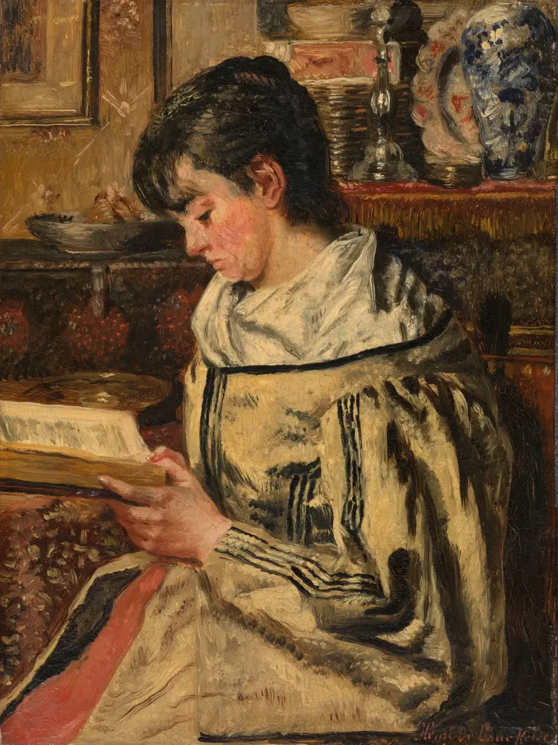 Lesende Frau, 1881 – Nr. 1 von Henri de Braekeleer