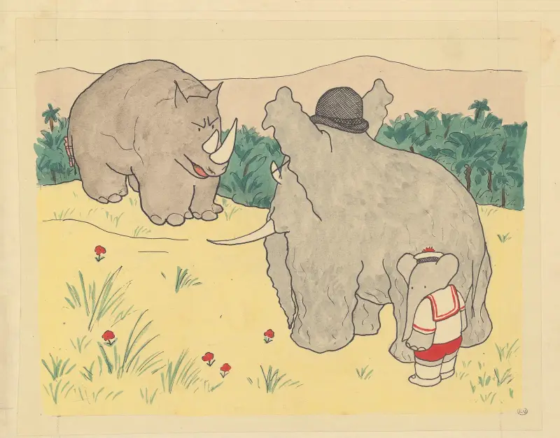 Babars Reise, 1932 – Nr. 2 von Jean de Brunhoff