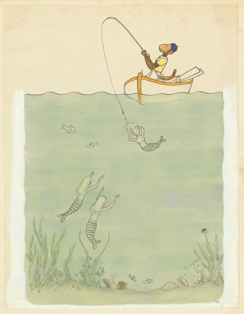 Les vacances de Zéphir Pl.09 av Jean de Brunhoff