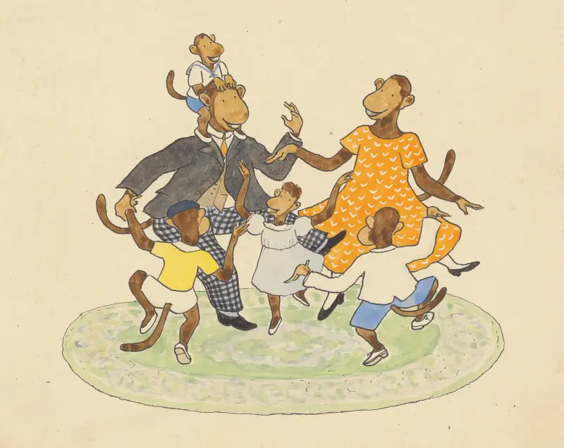 Les vacances de Zéphir Pl.28 av Jean de Brunhoff