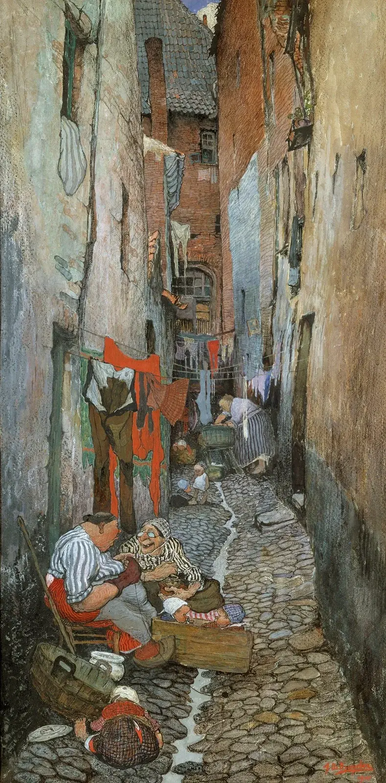 Ulička, Jules De Bruycker