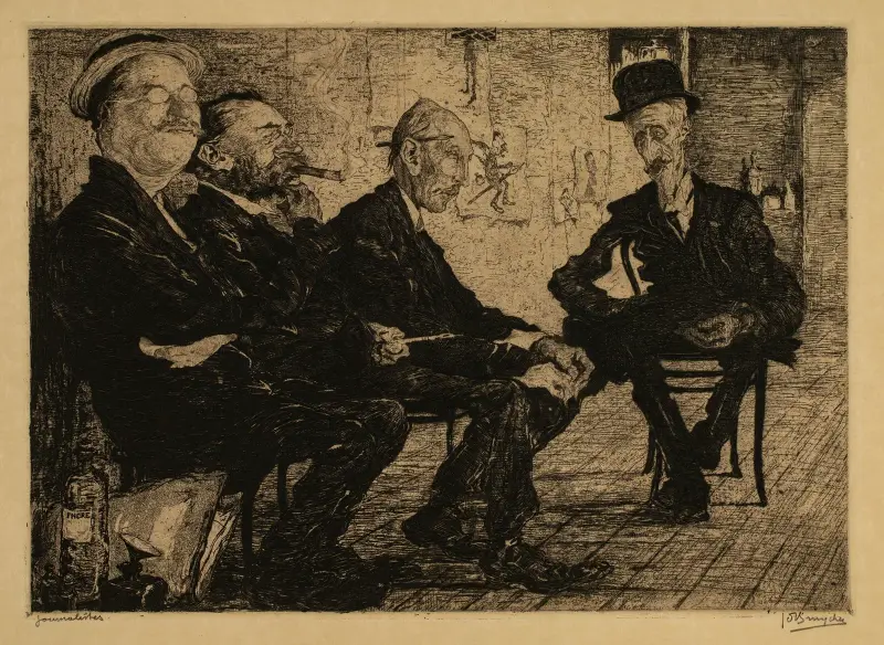 Ghent Journalists von Jules De Bruycker