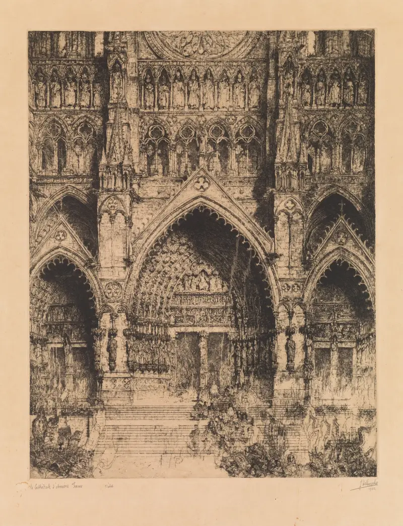 Katedralen i Amiens av Jules De Bruycker