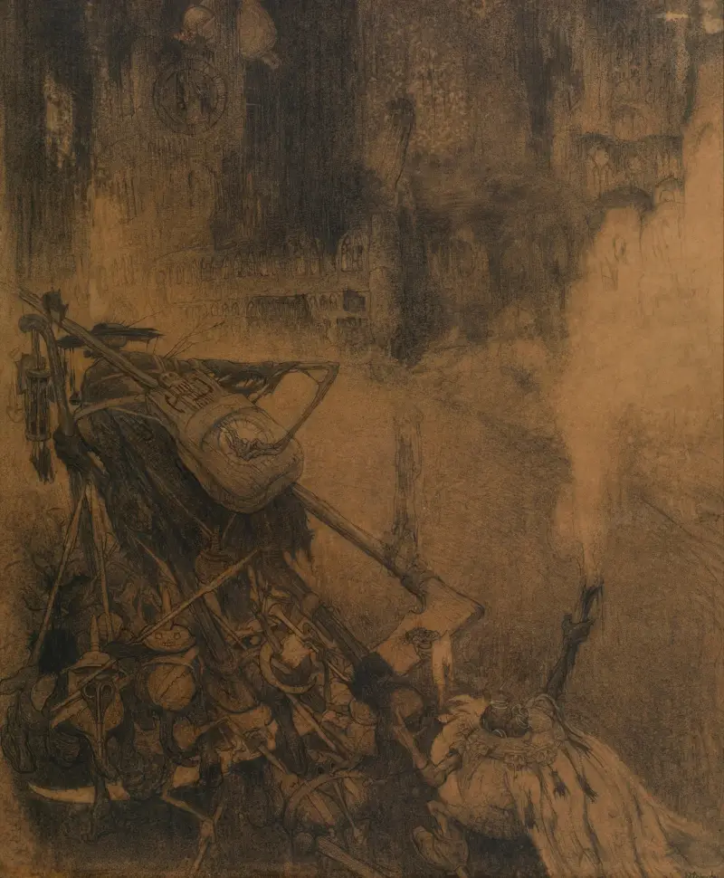 The Death of Ypres av Jules De Bruycker