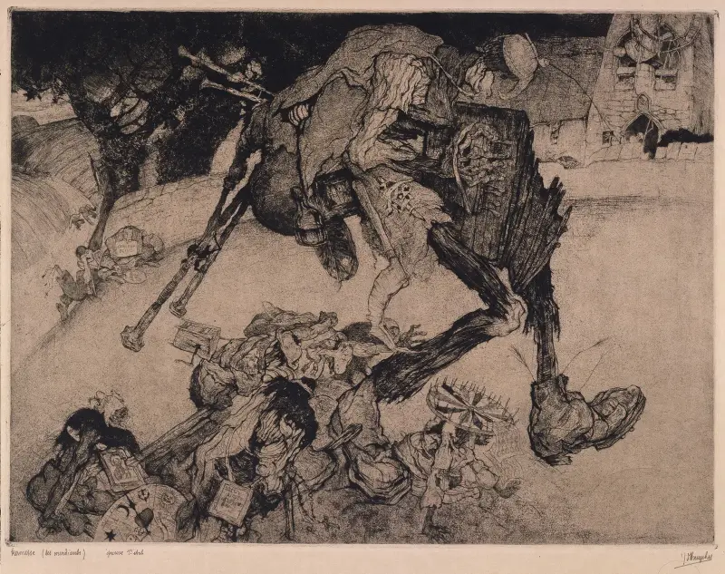 Marknaden (Tiggarna) av Jules De Bruycker