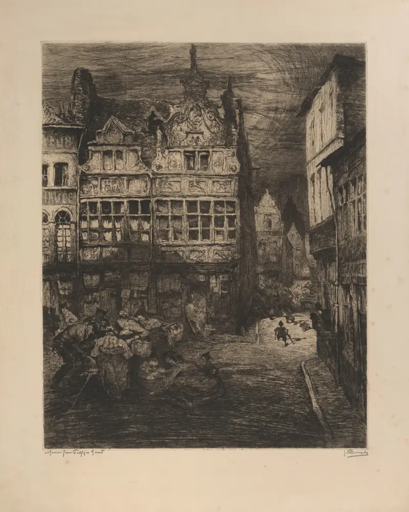 Jan Palfijns hus av Jules De Bruycker