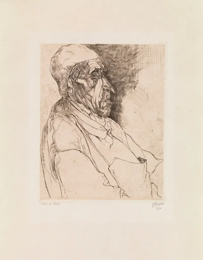 Mannen med hatt av Jules De Bruycker