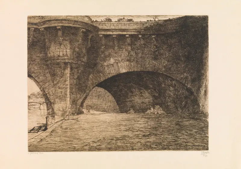Pont-Neuf i Paris av Jules De Bruycker