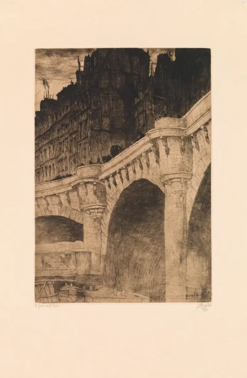 Pont-Neuf i Paris av Jules De Bruycker