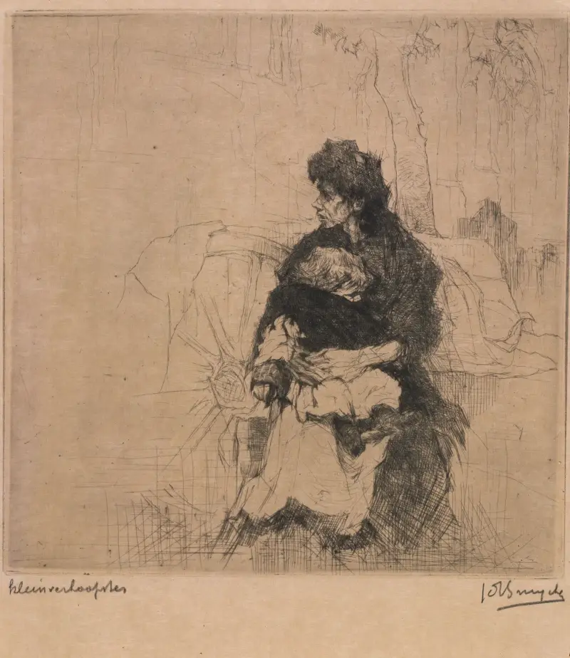 The Poor Antique Dealer av Jules De Bruycker