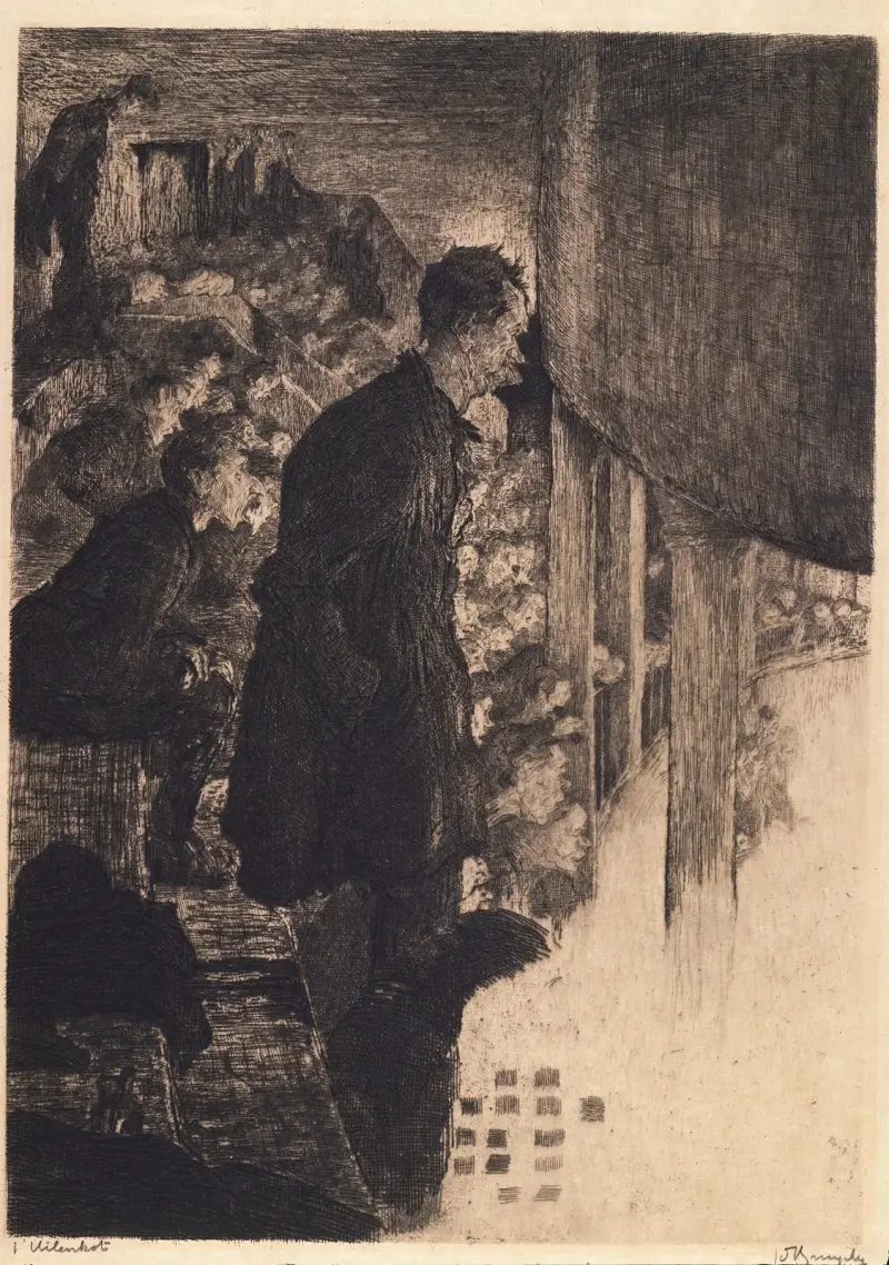 Teaterns övre våning av Jules De Bruycker