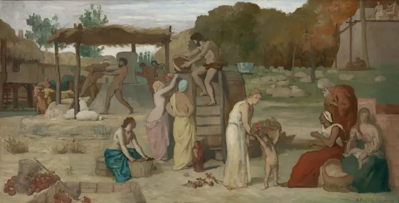 Apfelwein von Pierre Puvis de Chavannes