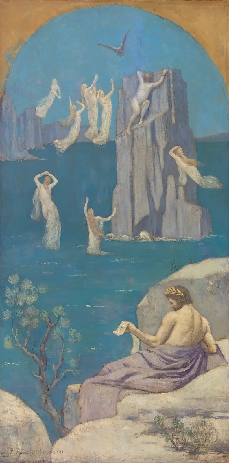 Dramatische Dichtung (Aischylos) von Pierre Puvis de Chavannes
