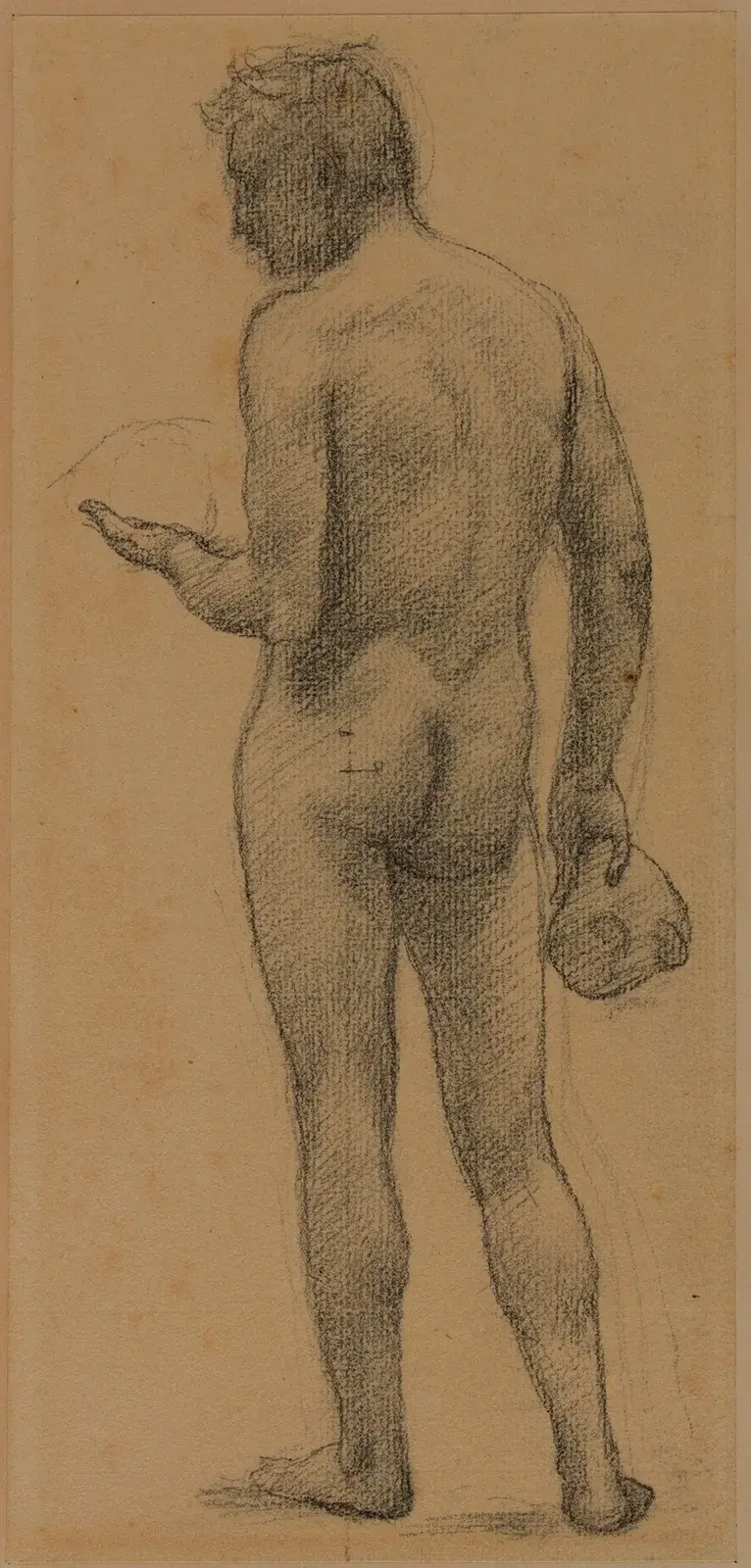 Man sedd bakifrån av Pierre Puvis de Chavannes