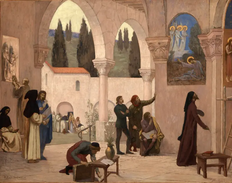 Chrześcijańskie natchnienie, Pierre Puvis de Chavannes