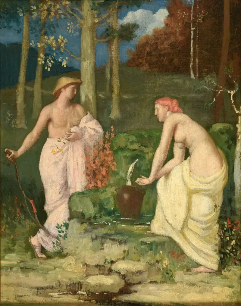 Källan, Pierre Puvis de Chavannes