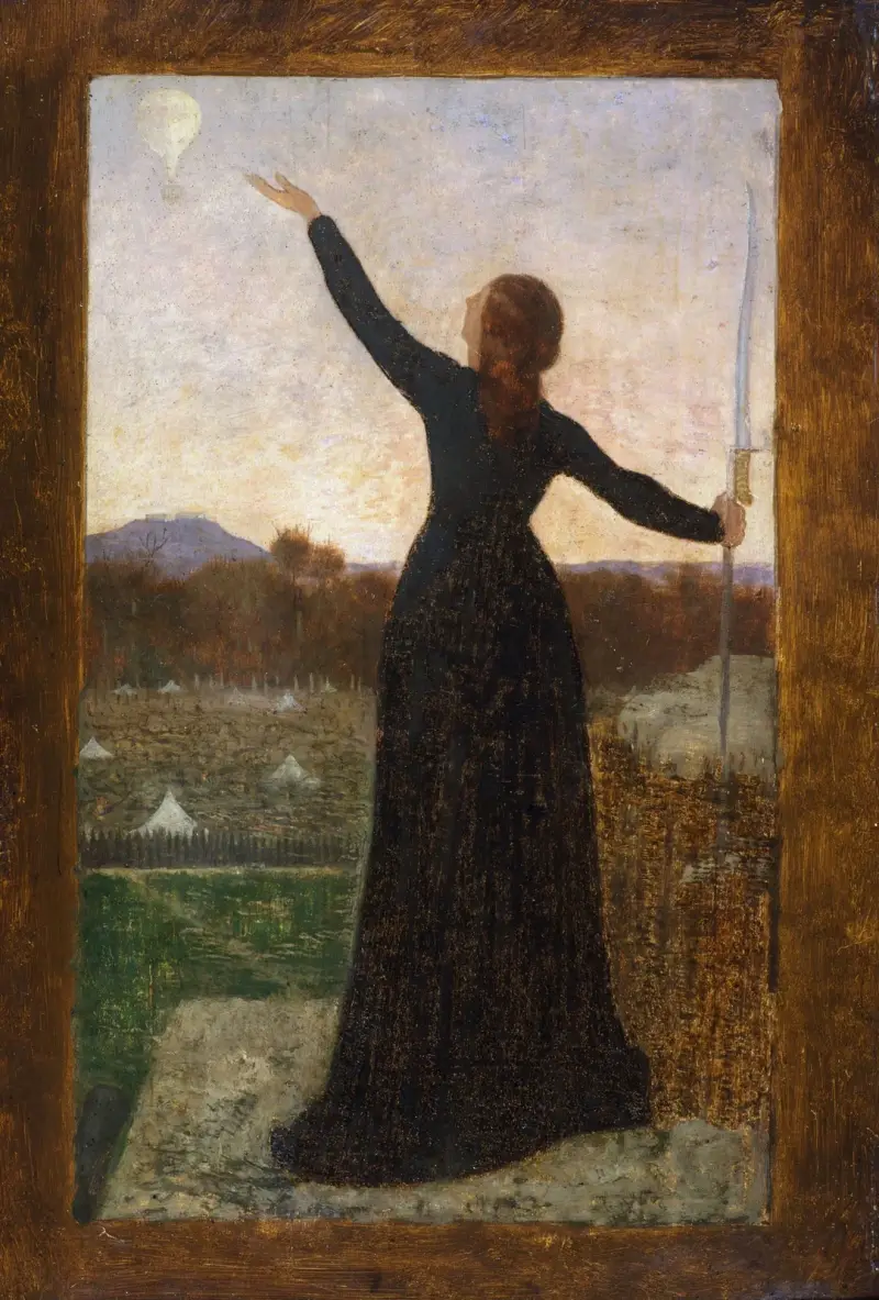 Der Ballon von Pierre Puvis de Chavannes