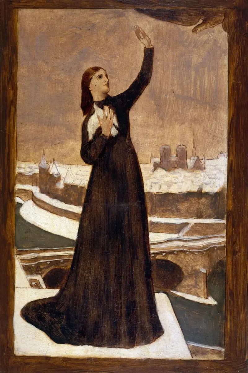 Brevduvan av Pierre Puvis de Chavannes