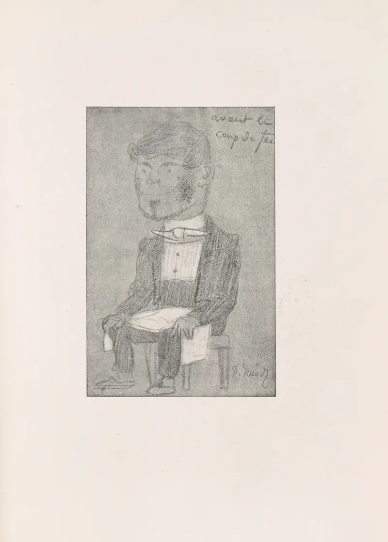 Les caricatures de Puvis de Chavannes Pl.02 av Pierre Puvis de Chavannes