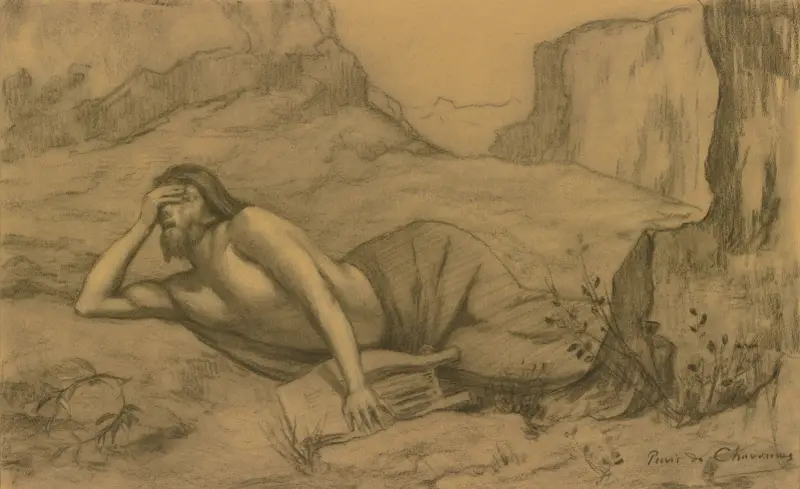Orpheus von Pierre Puvis de Chavannes