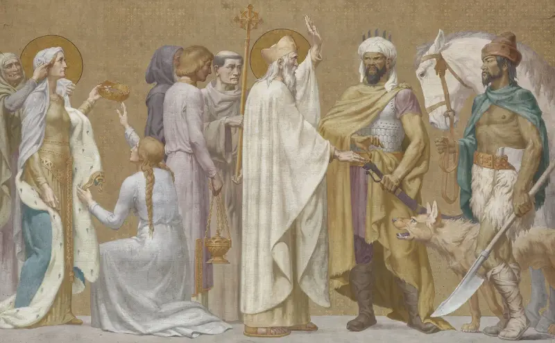 Procesí, 1889 – Nr. 1, Pierre Puvis de Chavannes
