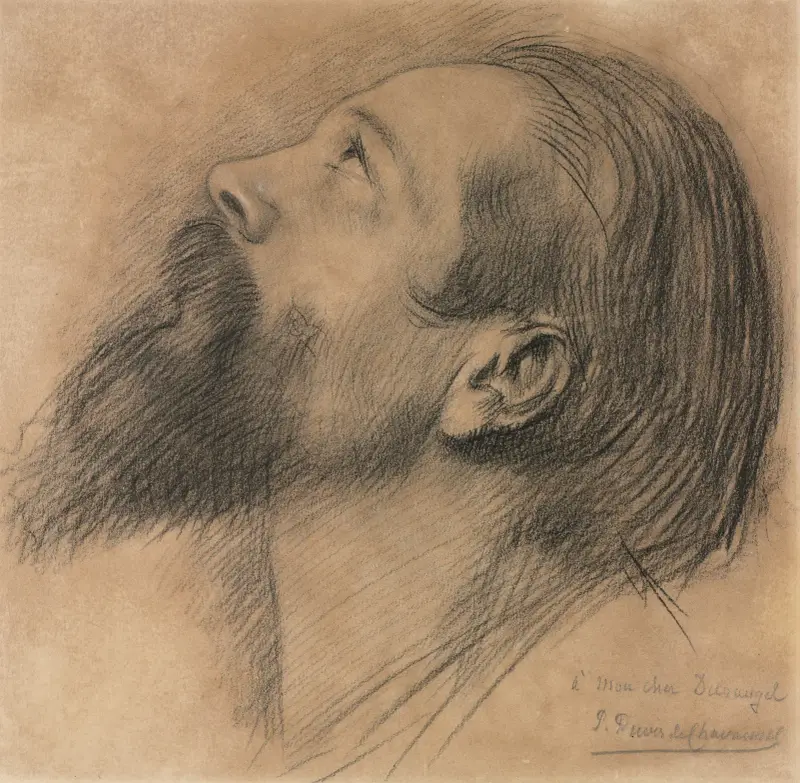 Study for the Frieze of Sainte Geneviève av Pierre Puvis de Chavannes