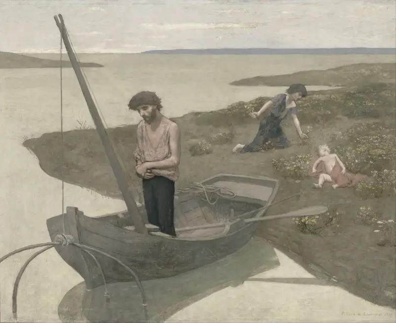 The Poor Fisherman av Pierre Puvis de Chavannes