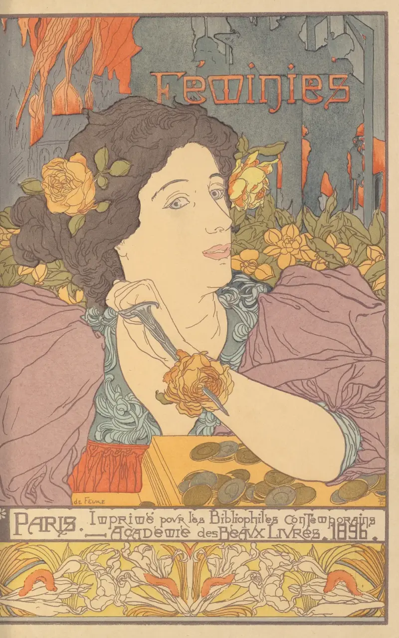 Féminies – Frontispiece av Georges de Feure