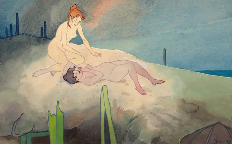 V písečné duně, Georges de Feure