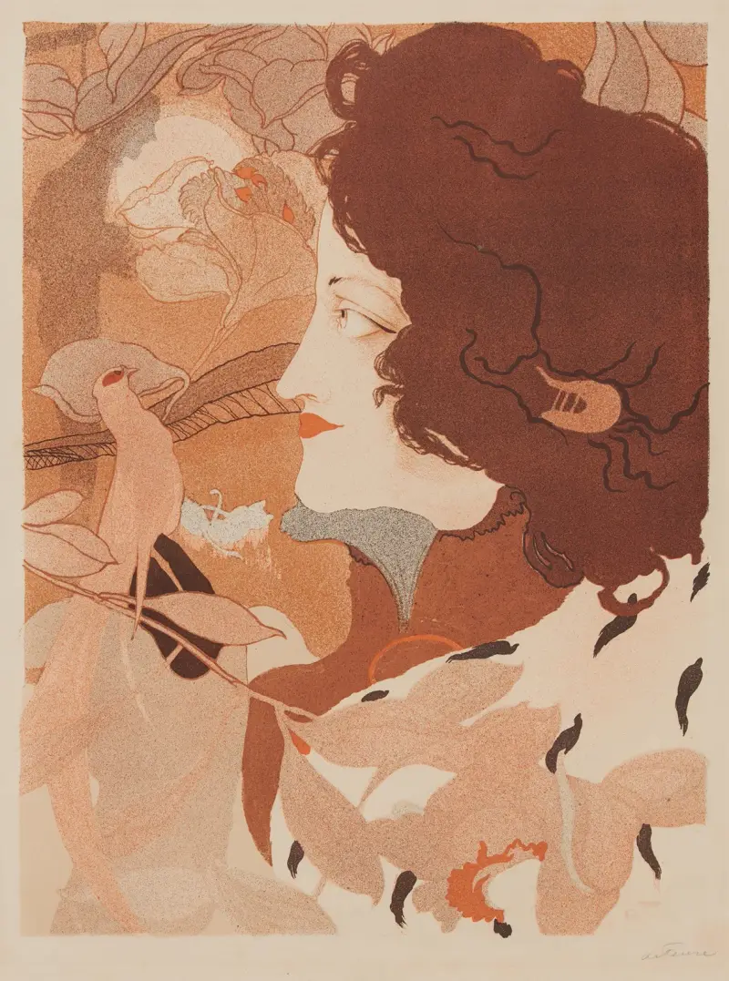 La Femme Fatale av Georges de Feure
